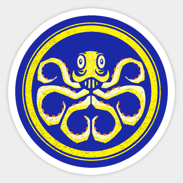 Hail Octodad Sticker by Daletheskater